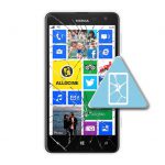 Microsoft Lumia 625 Bytte Skjerm