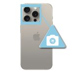 iPhone 15 Pro Max Bak Kamera Glass Skifte
