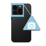 iPhone 16 Pro Max Bak Kamera Glass Skifte