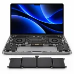 MacBook Air 15 (2023) M2 A2941 – Batteribytte
