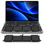 MacBook Pro 15 (2018) A1990 – Batteribytte
