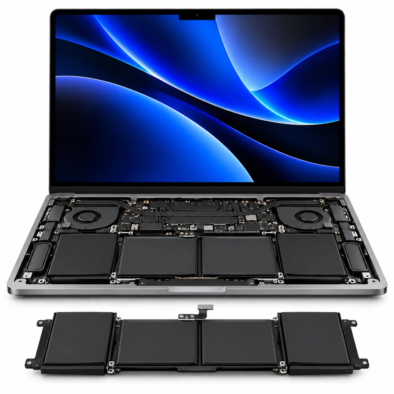 MacBook Pro 15 (2018) A1990 – Batteribytte MacBook Pro 15 (2018) A1990 – Batteribytte - Image 1
