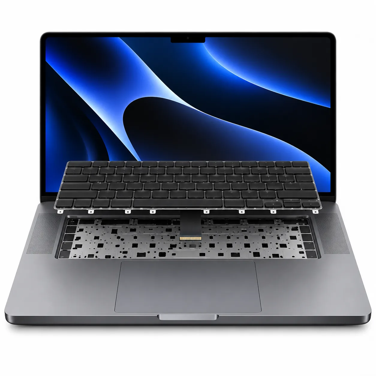 MacBook Pro 16 (2024) A3403 – Tastaturbytte MacBook Pro 16 (2024) M4 Pro A3403 – Ladeport / USB-C Reparasjon - Image 1