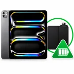 iPad Pro 13 (2024) M4 – Batteribytte