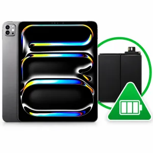 iPad Pro 13 (2024) M4 – Batteribytte